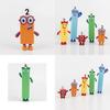 Numberblocks Barevné Stavebnice Roztomilé Transformovatelné Figurky Pro Dětské Hraní