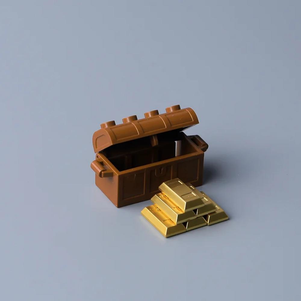 

MOC Банкоматы Драгоценная Золотая Яйцевидная Руда Бриллиант Строительные Блоки Драгоценная Ячейка Безопасности Деревянная Бочка Банковская Карта Кирпичики Игрушки мышьяковый