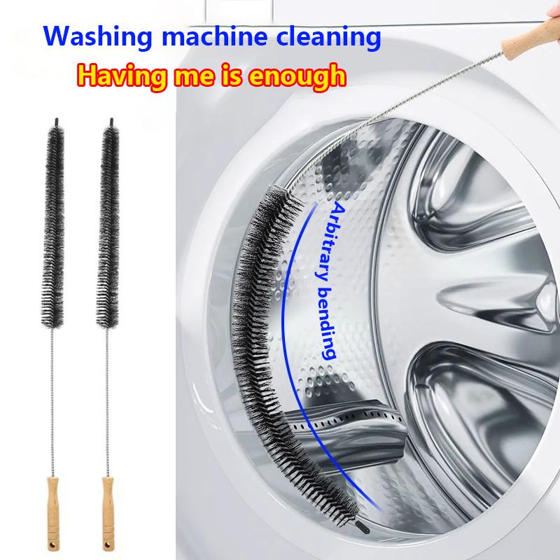 73Cm Radiator Cleaner Brush Multi-Purpose Bendable Long Thin Cleaner Duster Washing Machine Cleaning Tool Dryer Duct Brush