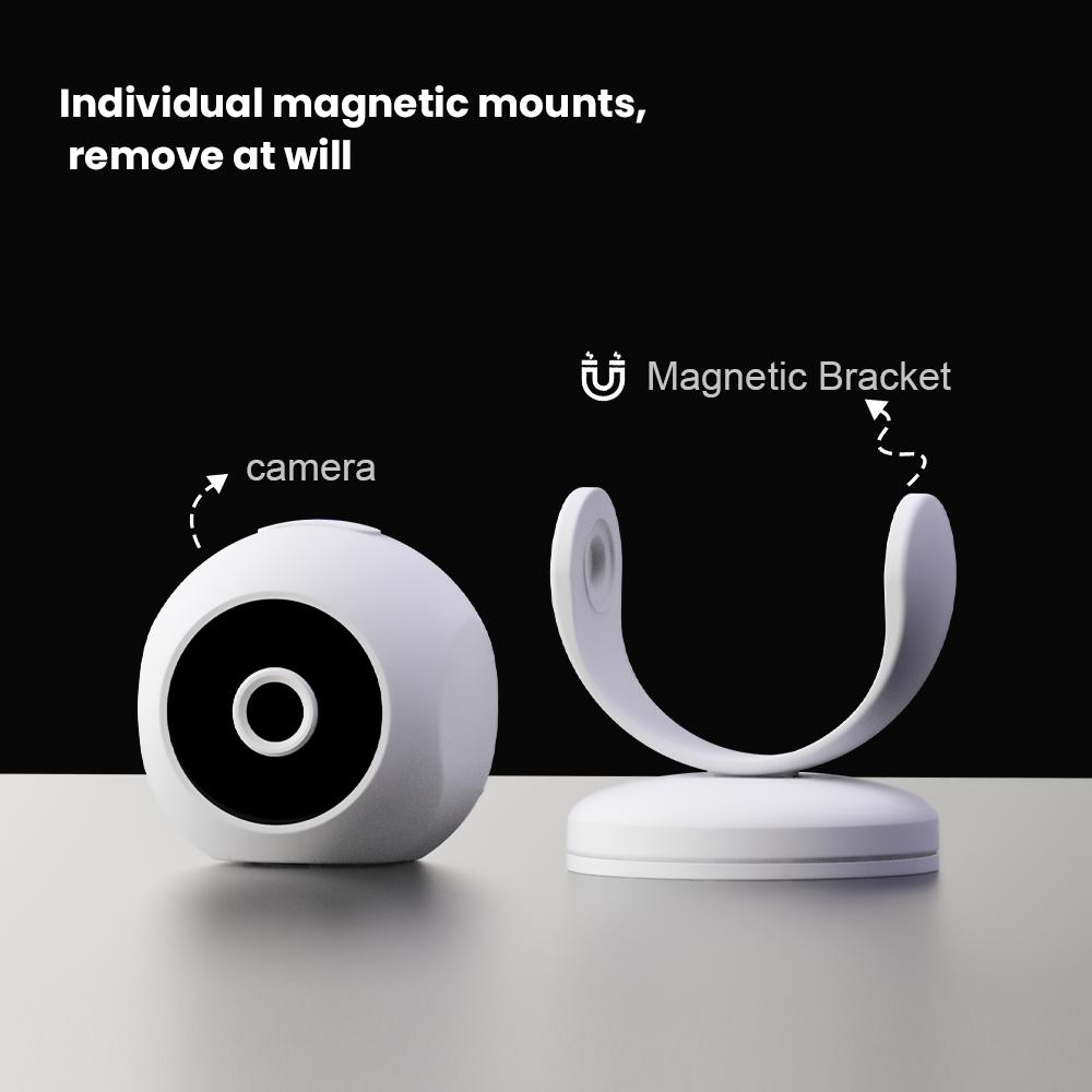 HD 170° Wide-angle Camera, 1080P Infrared Night Vision Security Surveillance, Loop Recording, Motion Detection, Video Recording Wireless WiFi Camera