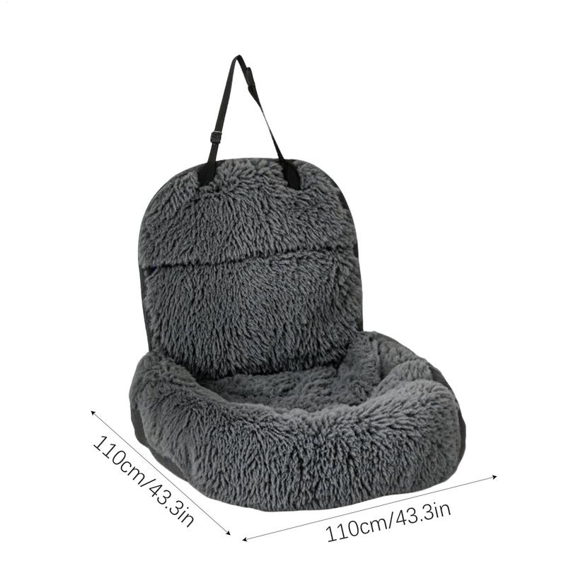 Car Seats For Dogs Soft Furry Puppy Supplies Travel Carrier Comfortable Pet Travel Car Bed Soft Safety Cushion For Kids Teen