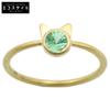 Marie-Helene de Taillac 22KYG 0.21ct Peridot Little Cat Ring ring Yellow GoldUsed