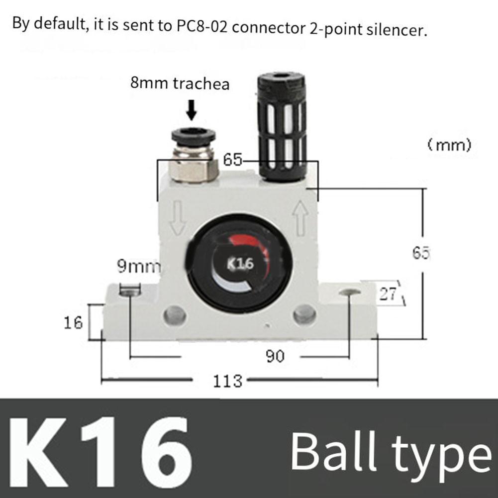 With A Special Grease Pneumatic Vibrator 0.15-0.8Mpa