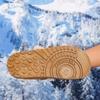 Soft Thick Bottom Furry Casual Shoes Women 2025 Winter Warm Short Plush Flats Shoes Metal Buckle Non Slip Snow Boots for Woman