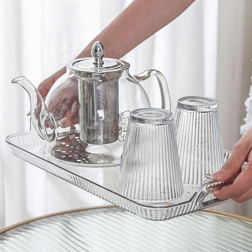 Durchsichtige Aufbewahrungsbox für getrocknete Früchte Kunststoff Serviertablett Snack-Aufbewahrungsbehälter Zuhause