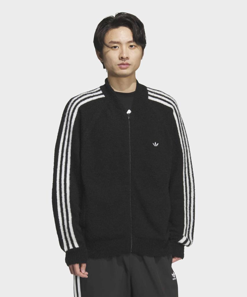 Adidas Knit Superstar Track Top - Black / Kd9395