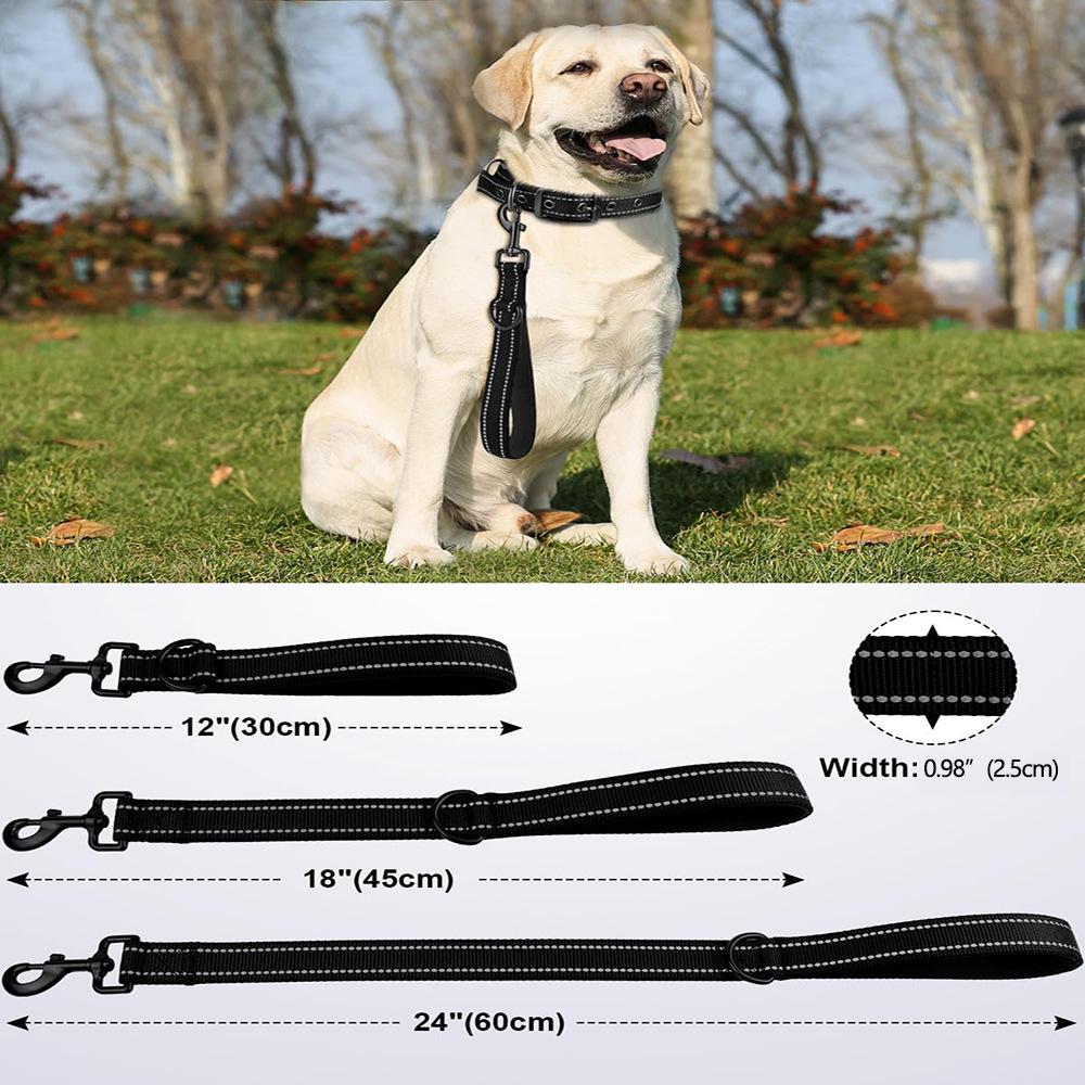 Explosionsgeschützte kurze Hundeleine 30 cm Seil für große Hunde Anti-Biss Outdoor-Hundeleine Hundezubehör