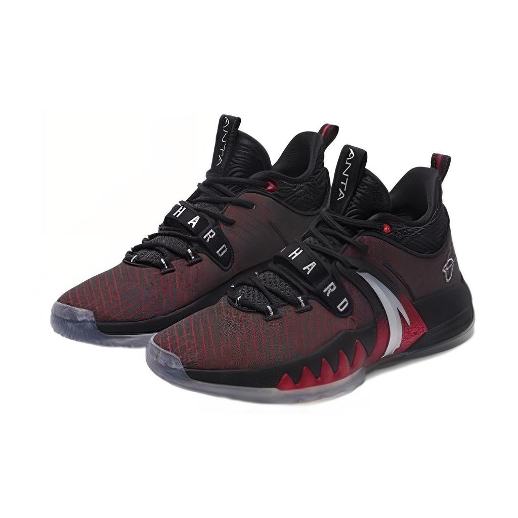 Anta GH2 Hayward Mid top Textile, Synthetic Leather, TPU Cushioning Slip Resistant Abrasion Resistant Coverage Support 112141105-1