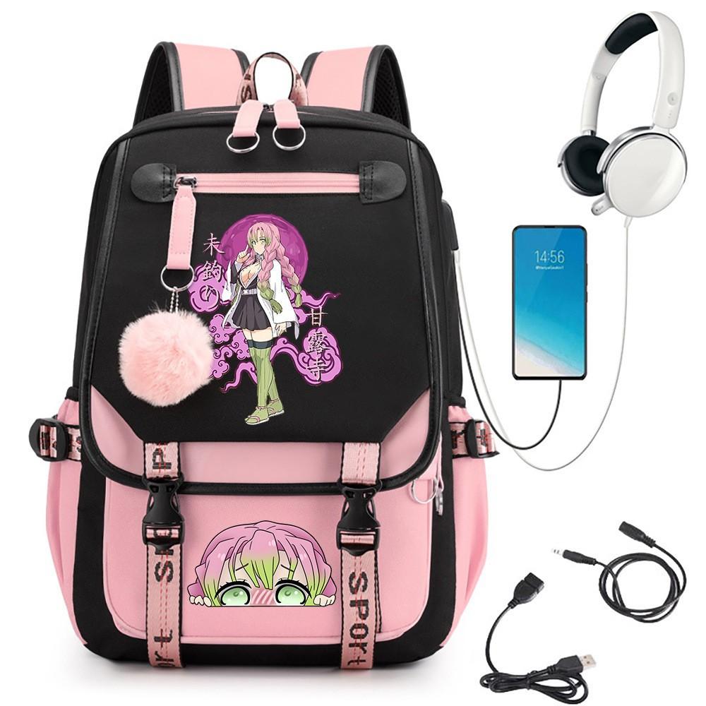 School Bag Large Capacity Travel Bag Animation Cartoon Printing Peripheral School Bag Computer Bag
