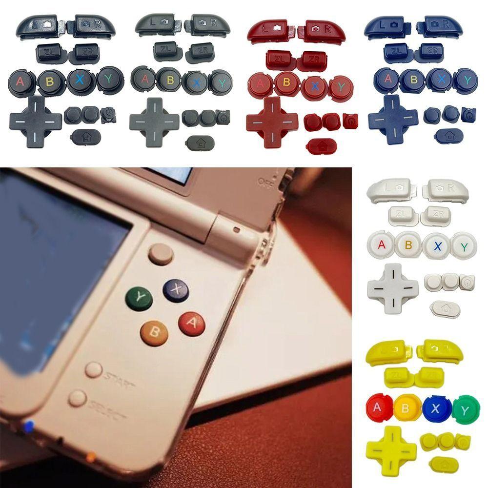 

Repairing Full Set Buttons Universal Gamepad Buttons Accessories ABXY Buttons for 3DSXL/3DSLL жовтий