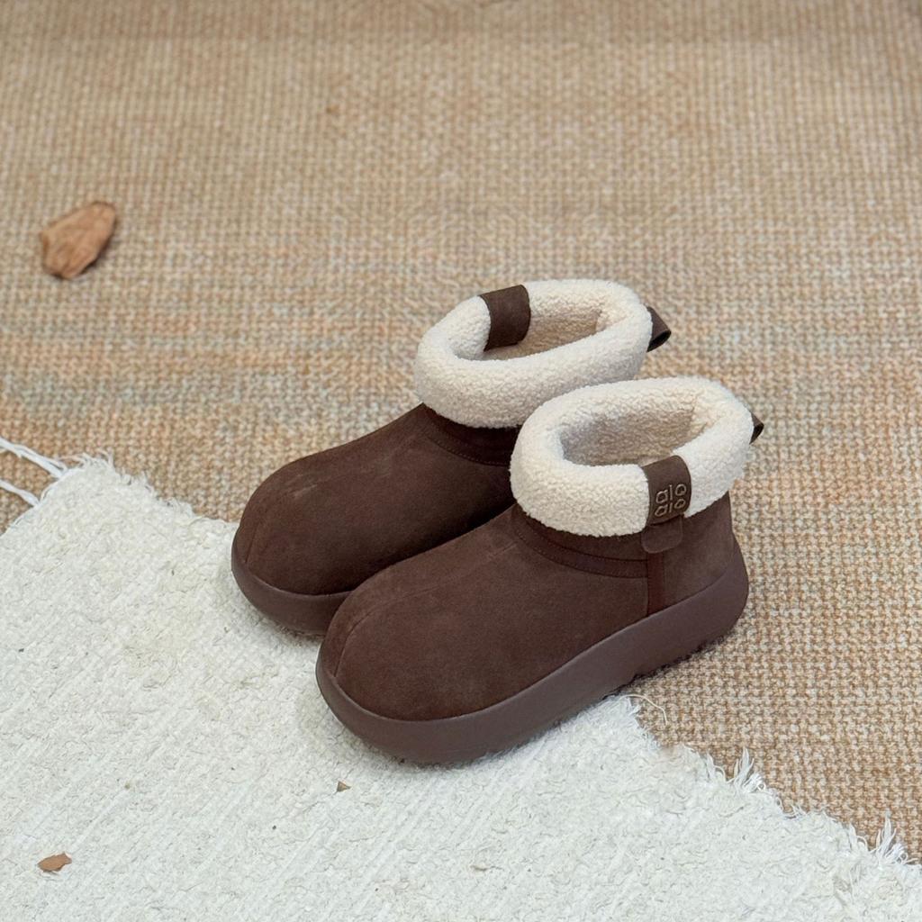 Today's Popular Fluffy Snow Boots Women's Winter Piled Thickened Warm Cotton Shoes Fashionable Versatile Platform Short Boots