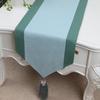 Cotton Plain Linen Table Runner Long Decoration Christmas Wedding Modern Coffee Tablecloth Rectangle Dining Table Pads Placemats