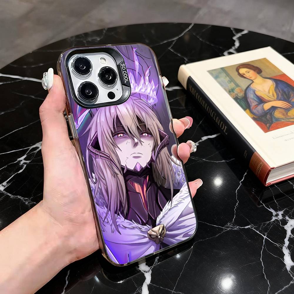 

Beginning After End A-Arthur L-Leywin-AL Phone Case For iPhone 17,16,15,14,13,12,11 Plus,Pro,Colored Silver Plated Inside Cover iPhone14Pro