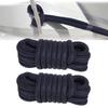 2PCS Boat Dock Lines High Strength Multifunctional Double   Nylon Boat Rope for Small Sailboats Floating Bridges Speedboats