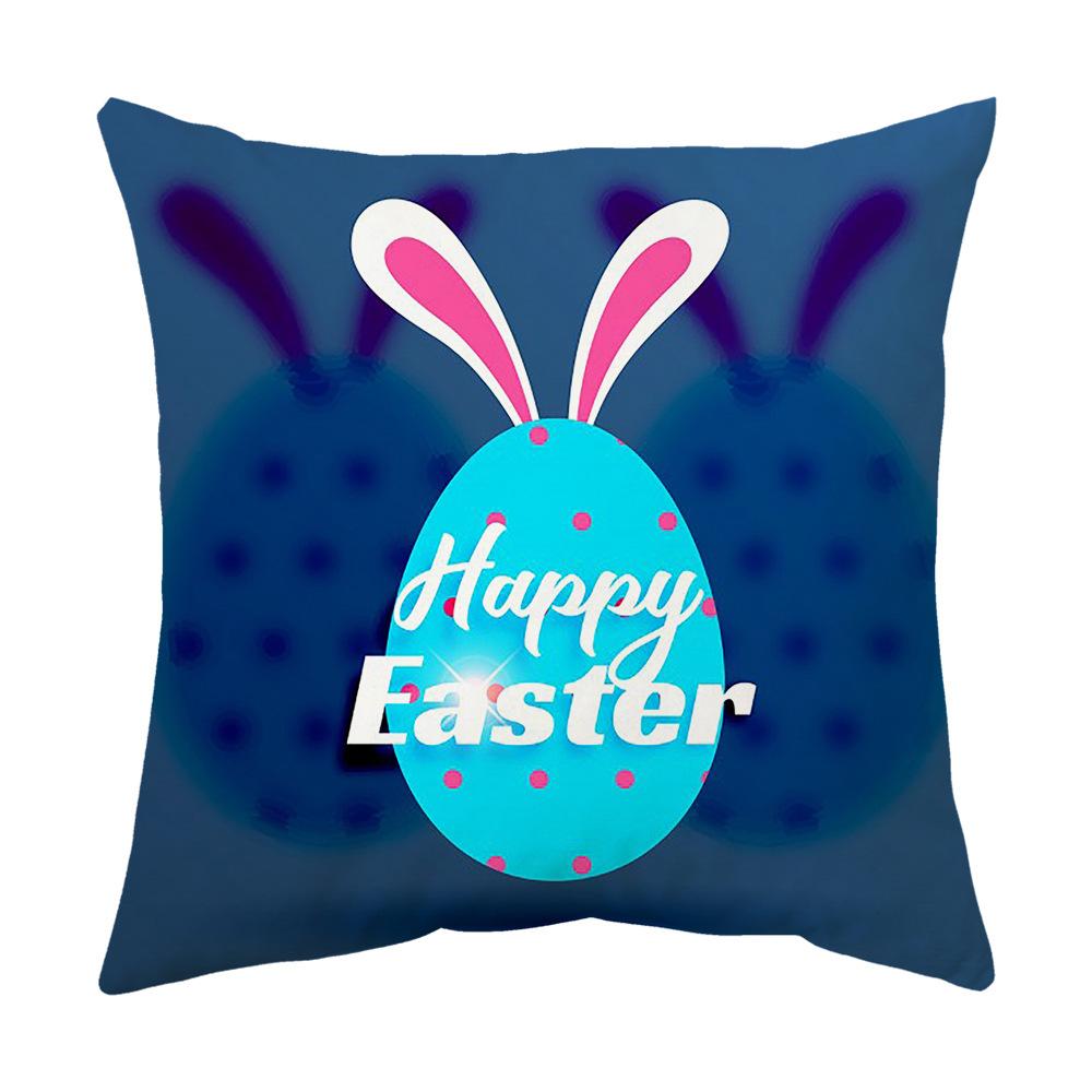 Easter Pillow Cover, Living Room Sofa Cover, Car Cushion Cover, Bay Window Cushion, Office Waist Protector