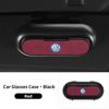 Car Glasses Case Holder Sun Visor Sunglasses Box Hanger Glasses Clip For Volkswagen VW Golf 4 6 GTI Tiguan B5 B6 B7 MK5 MK6 Polo zq9