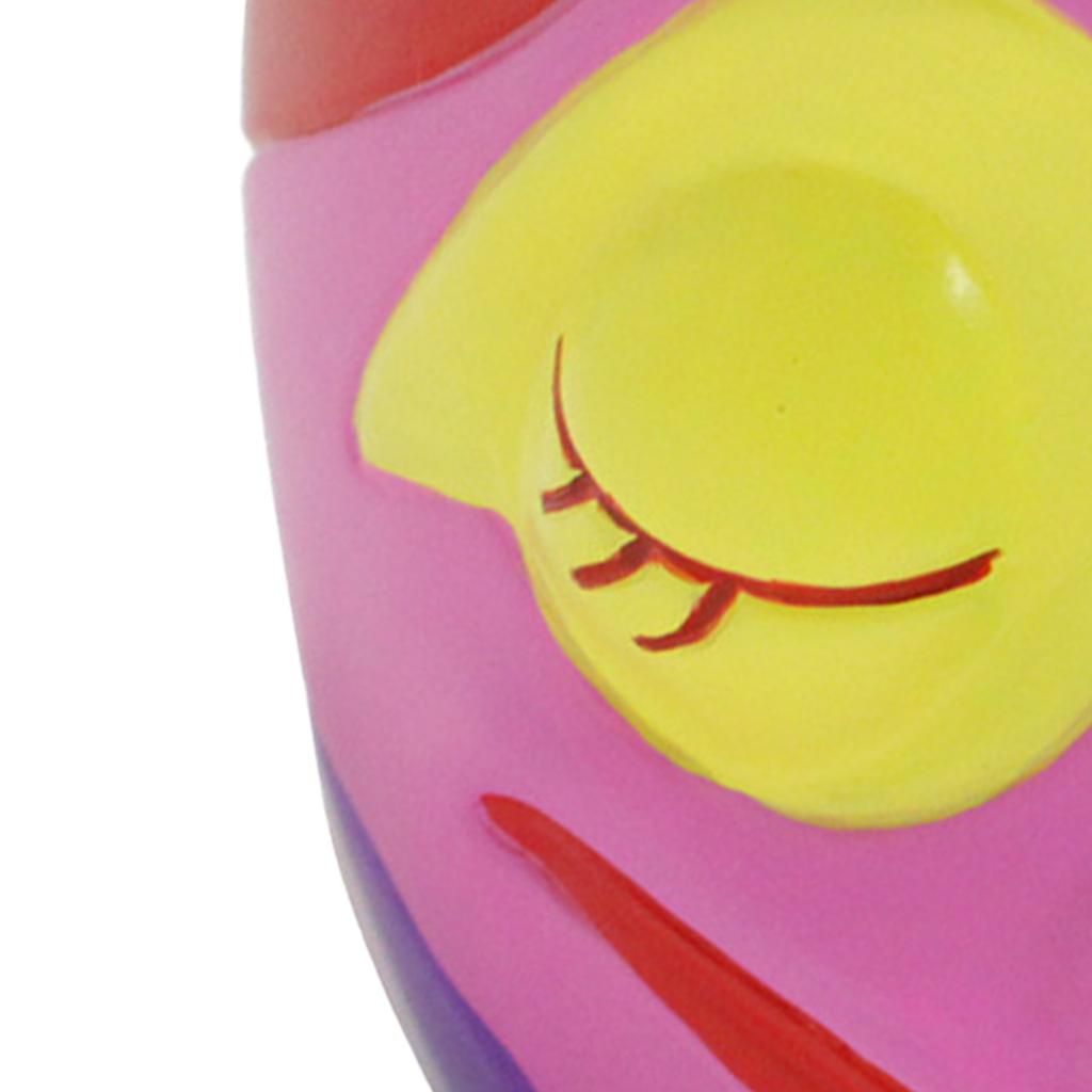 Face Succulent Planter Colorful Delicate Look Resin Flower Pot Home Decoration for Indoor Outdoor