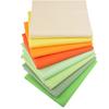 misaki Fabric Simple Solid Cotton Cut for and More Scraps, 50-Color Set, Fabric, Cloth, Stylish, 25cm, Crafts, DIY, Patchwork,