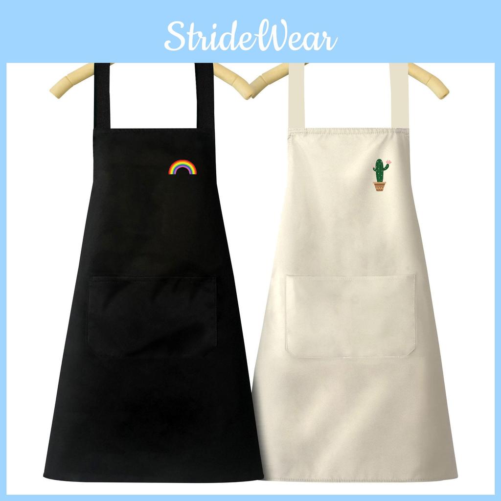 Boys Waterproof Girls Oil Resistant Cartoon Aprons Home Kitchen Style Restaurant