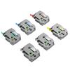 Label Maker Tape, 6 Pack, 0.47 In / 12 Mm Colored Label Maker Refills Compatible for Various Types of Brother P-Touch, Replacement for Letra Tag