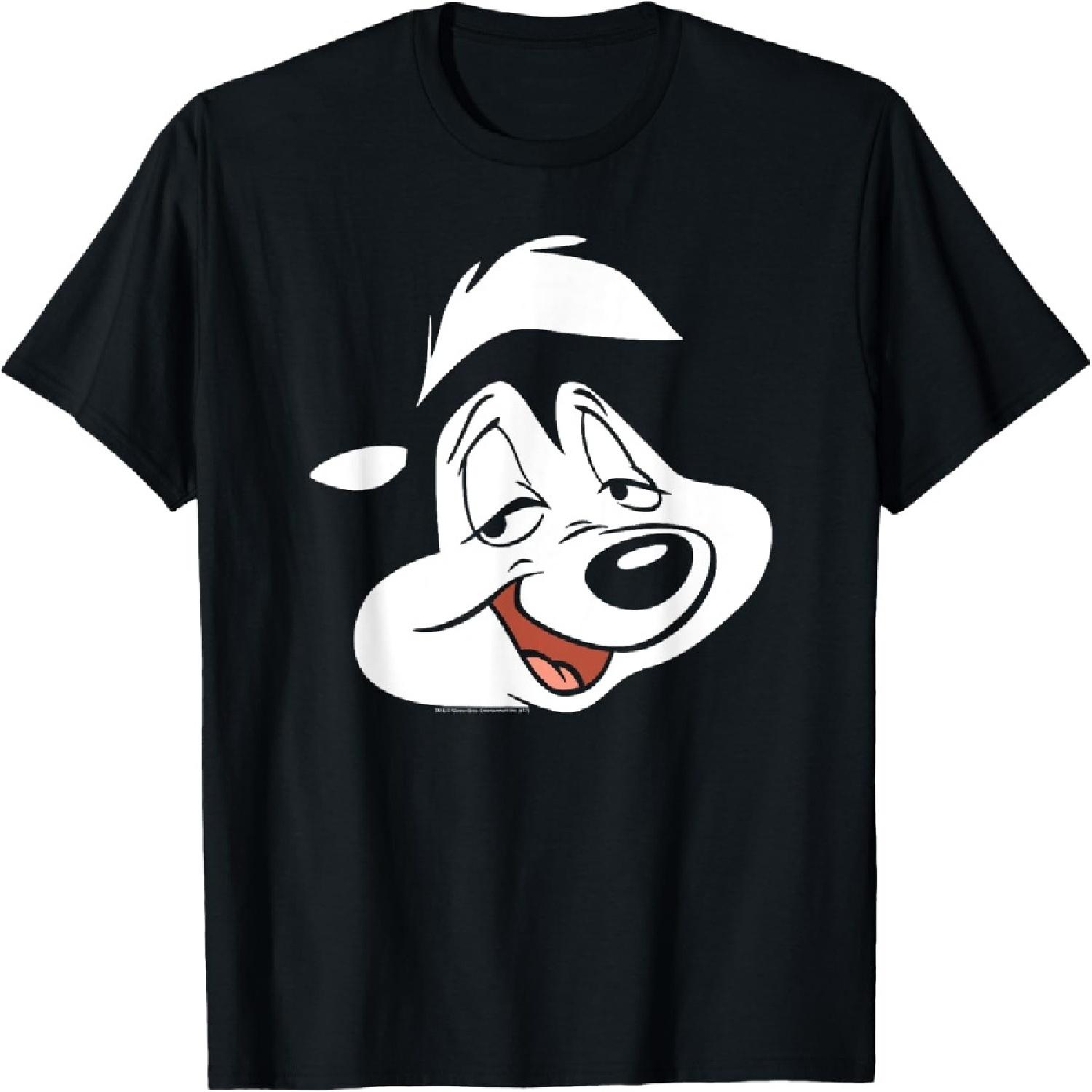 Футболка с лицом Пепе из Looney Tunes XXXXXL разноцветный