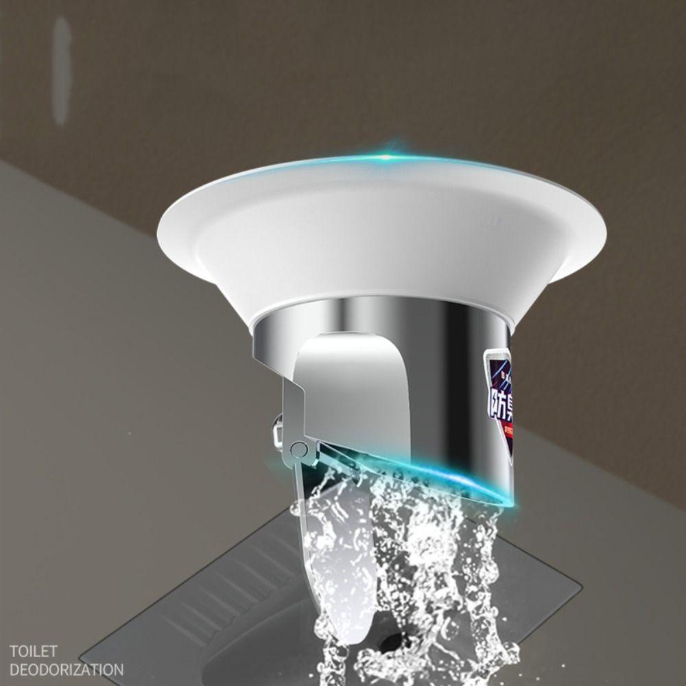 Plastic Toilet Odor Stopper Anti-blocking Sealing Toilet Deodorant Stopper Prevent Backflow Sewer Anti-smell Plug