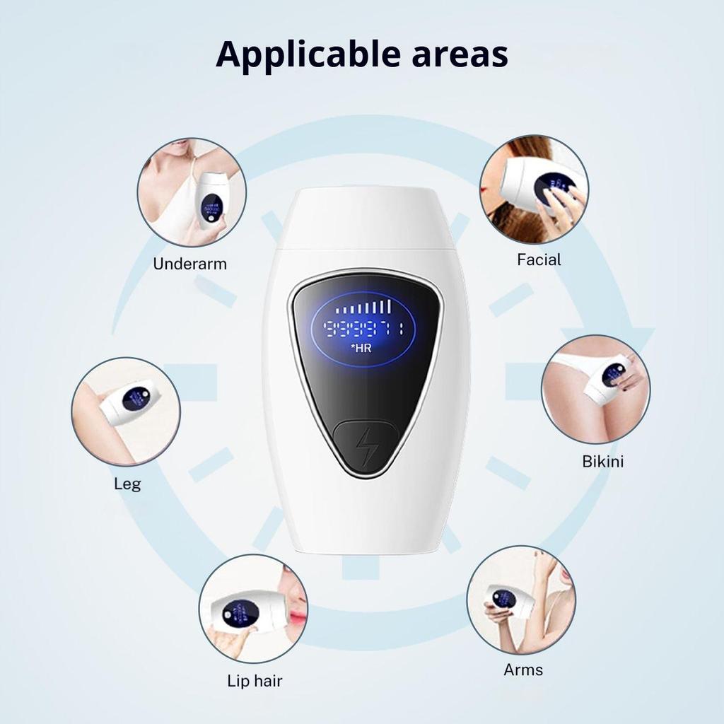 1pc IPL Laser Hair Removal Devices for Women Epilators Painless Pulses Light Permanent Depilator Bikinis Body Armpits Legs Home Use