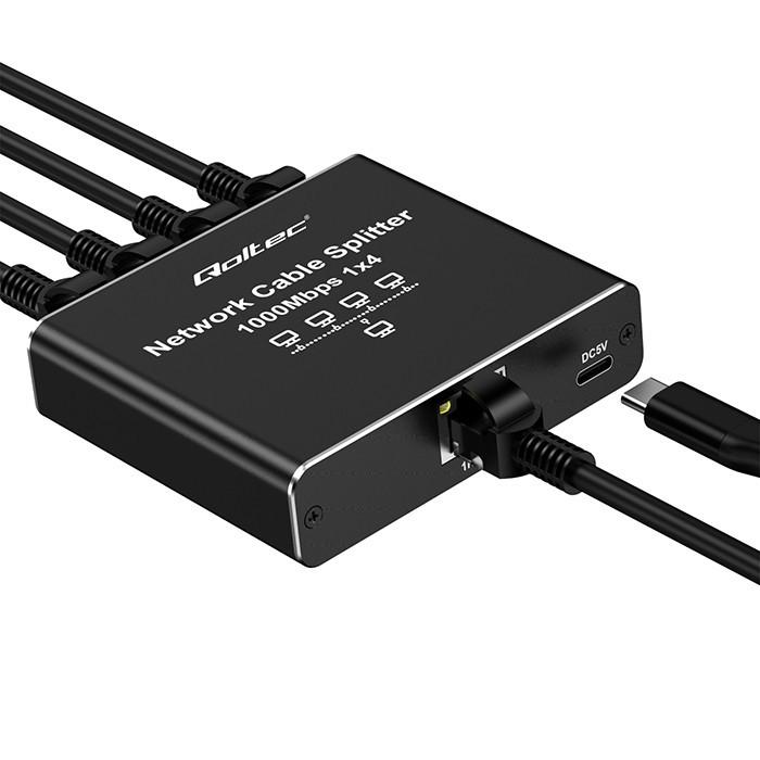 Splitter Ethernet mini SWITCH 1x4 RJ45