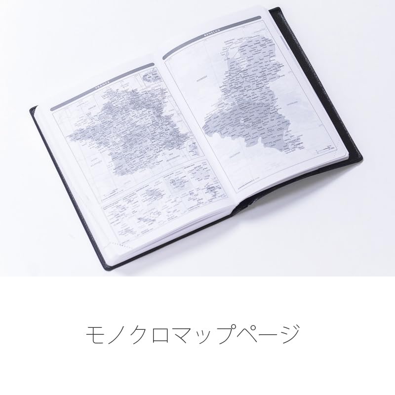 Quo Vadis 2026 Edition Planner Diary "ABP2/Anpara" (One Page Per Day, January Start, B6 Variant, 12 X 17cm, 6 Languages), Black (qv05101bk)