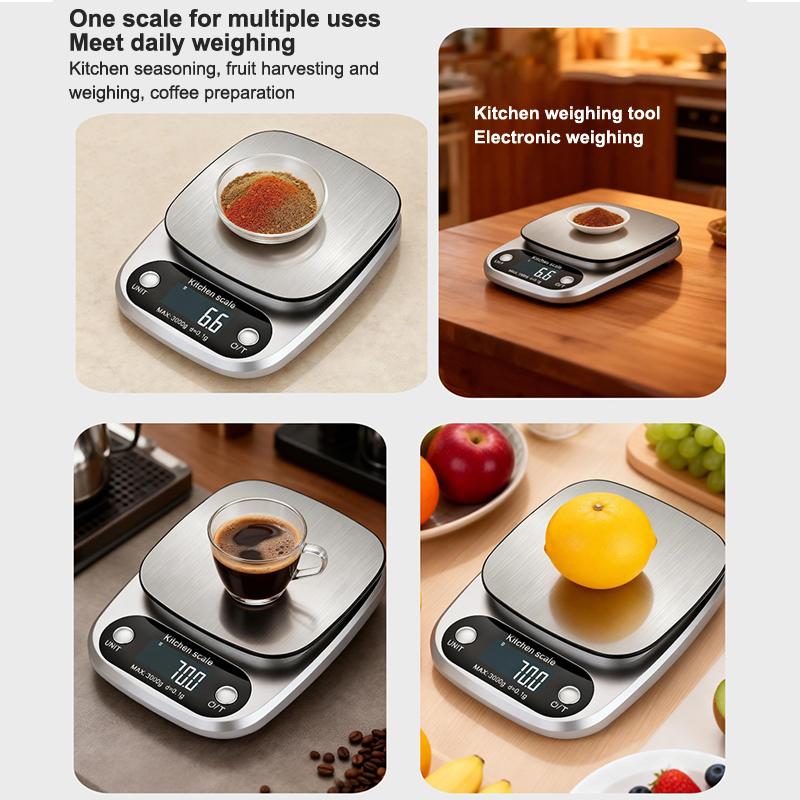 Electronic Kitchen Scale 10kg/1g for Accurate Baking Cooking and Diet Management