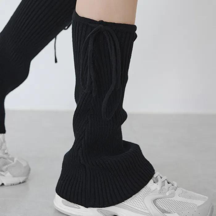 Ribbon Loose Fit Leg Warmers 5 Colors