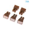 5Pcs Automobiles Fork Bolt Fuses 20-120A Square Car Fuse Box Waterproof Sockets Car Square Head Large Plug-In Fuses