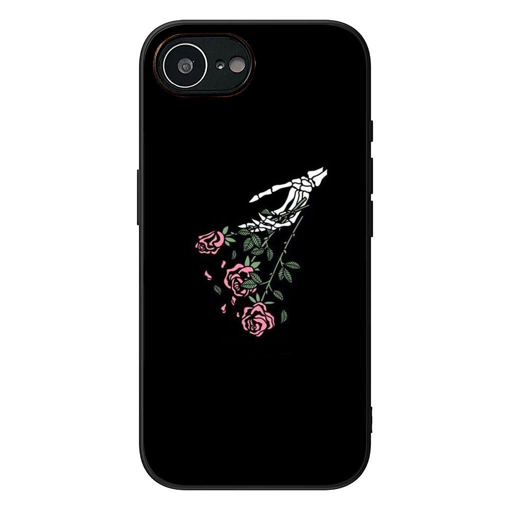 Rose Flower Casing Phone Cover for Apple iPhone 13 12 Mini XS 11 Pro Max 7 8 Plus + XR SE 2022 2020 SE3 Soft Case
