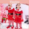 Christmas Boys Girls Cosplay Costume Toddler Elf Santa Claus Outfit Party Xmas