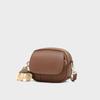 Bag Women'S Leather Women'S Bag Casual Fashion One Shoulder Foreign Style Niche Crossbody Bag Luggage
