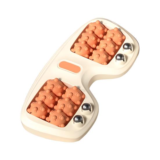 Cat Paw Foot Massager Reflexology Roller with Magnetic Beads Massage Device for Plantar Fasciitis Relief Portable Arch Pain Relief Tool