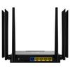 Iron Box 4G Industrial Router with 6 Antennas, SMA Connector, ED128 WiFi, Strong Signal, and Plug-in Card Compatibility.