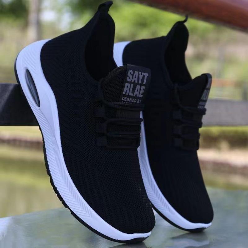 Men's shoes summer new breathable mesh shoes lightweight running shoes versatile casual sports shoes
