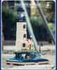 Compatible LEGO Lighthouse Toy: Rotating Light & Small Particle Building Blocks, Architectural Street View Model