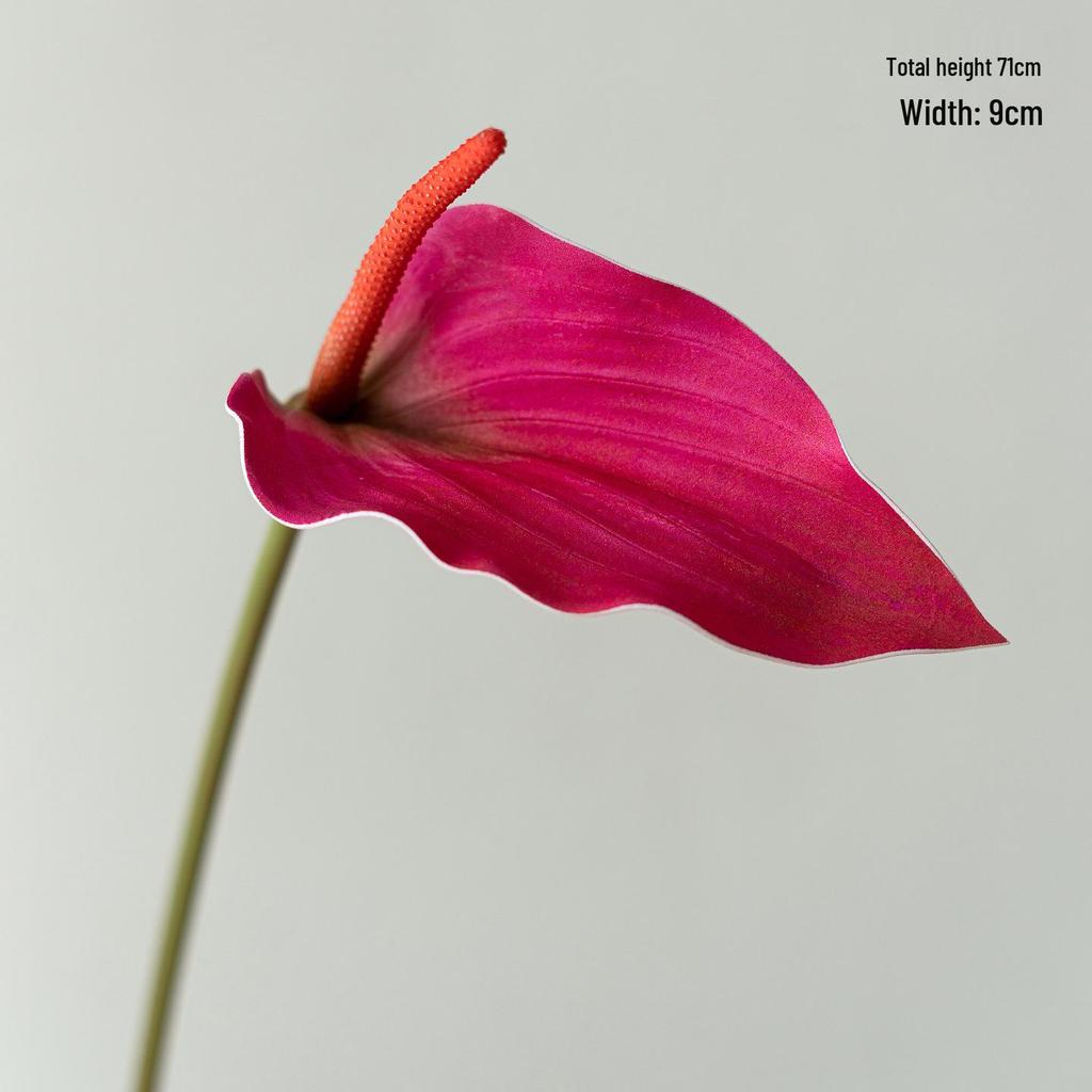 High-End Lumina Anthurium & Calla Lily Artificial Flowers for Home Decor