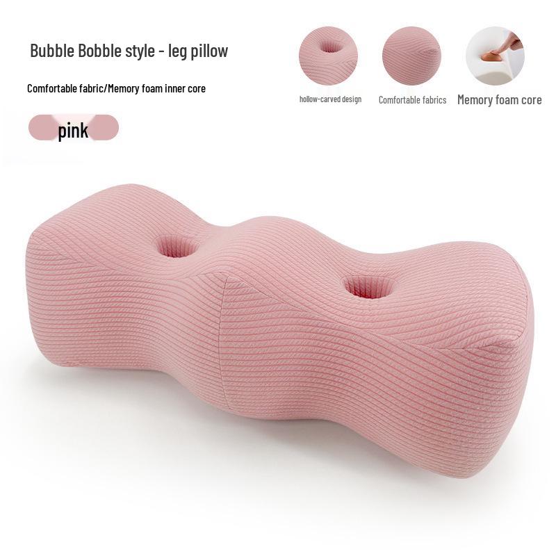 Memory Foam Leg Elevation Pillow: Foot, Knee, and Pregnancy Support for Bed.