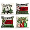 Christmas tree pattern Cushions Pillowcase Polyester Cushion Cover Throw Pillow Sofa Decoration Pillowcover Home Decor