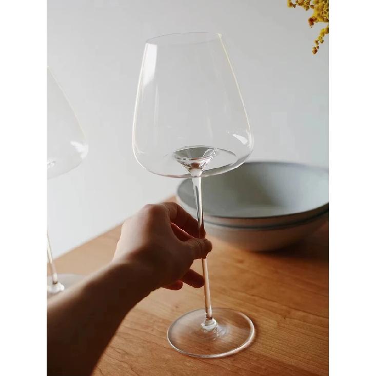 650ml Bardzo Cienki Kieliszek do Czerwonego Wina Puchar Bordeaux Burgundia Kieliszek do Szampana Kieliszek do Białego Wina Nieskazitelny Kieliszek do Wina Kempingowy