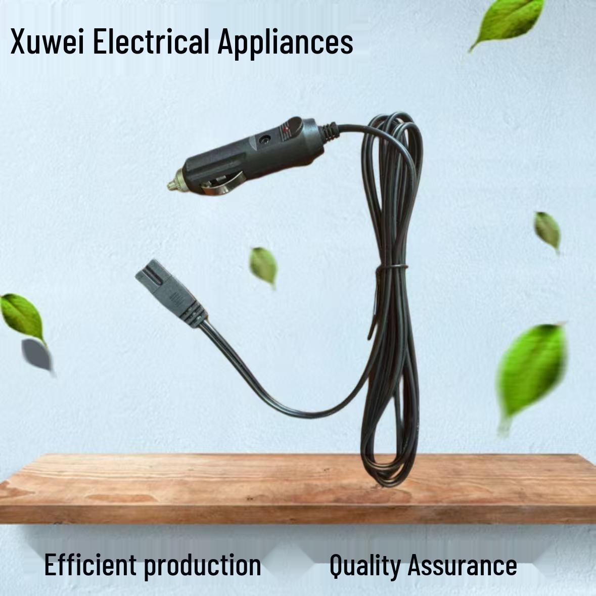 

B-Shaped Car Refrigerator Power Cord for Cigarette Lighter.