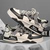 Men'S Shoes Autumn Thick-Soled Heightening Sports Board Shoes Guochao Casual Leather Youth Board Shoes