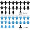 100PCS Car Retainer Set, 5 Types, for Toyota RAV4 and Camry Bumper Fasteners