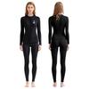 Traje de neopreno de 3 mm Conjunto Hombres Mujeres Parte superior e inferior separadas Buceo Surf Snorkel Protección térmica