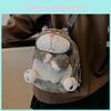 Lucifer Cat Cartoon Plush Shoulder Bag With Drawstring Closure For Daily Use