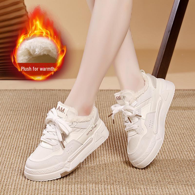 

Женская модная и теплая бархатная зимняя спортивная обувь ZY1620-1 39 бежевый