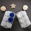 Glänzende Silikonharz Ornamente Formen Katzenpfote Silikonform DIY Schlüsselanhänger Anhänger Schmuck Epoxidharz Bastelformen